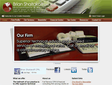 Tablet Screenshot of brianshaltakoffcpa.com